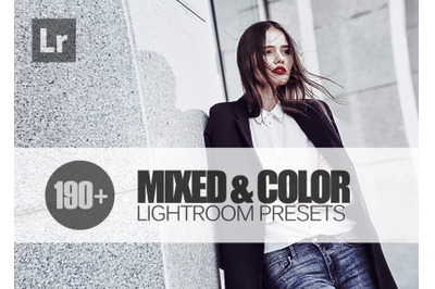 195 Mixed &amp; Color Lightroom Presets bundle (Presets for Lightroom 5,6,