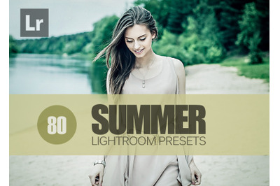 80 Summer Lightroom Presets Bundle &28;Presets for Lightroom 5&2C;6&2C;CC&29;