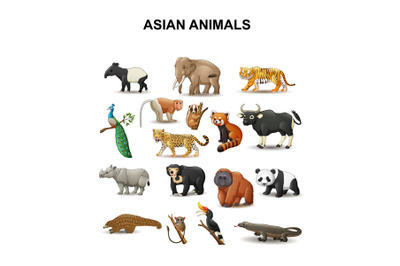 Asian Animals Collection