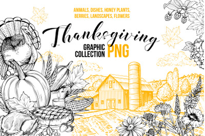 Thanksgiving Graphics Collection