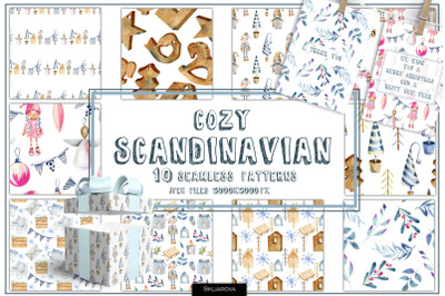 Cozy Scandinavian 10 patterns.