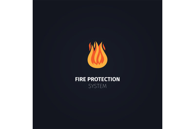 Fire protection system icon