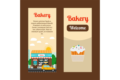 Bakery house flyers