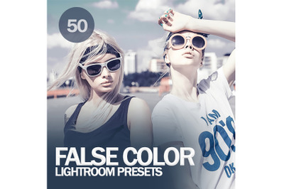 50 False Color Lightroom Presets