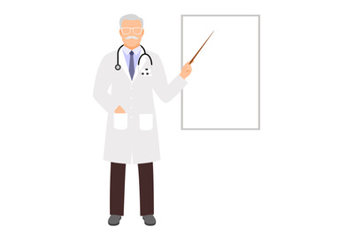 Doctor presentation illustration