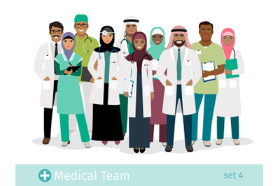 Muslim hospital team