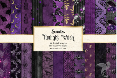 Twilight Witch Digital Paper