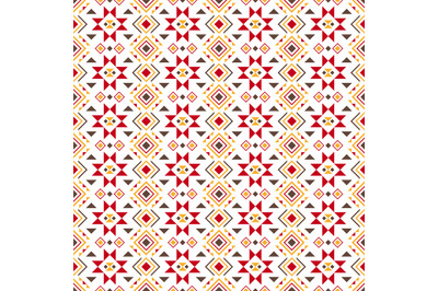 Geometric colored pattern