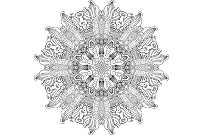 Mandala design element