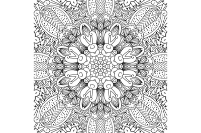 Mandala ethnic background