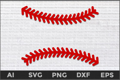 Baseball Stitches svg, Softball SVG, Baseball Vector Baseball Clipart
