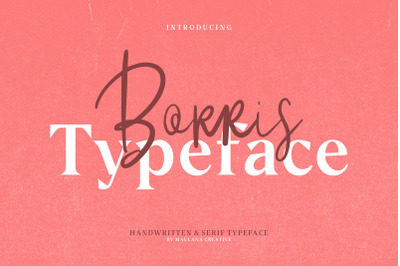 Borris Font Duo - FREE SERIF