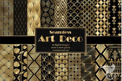 Art Deco Digital Paper