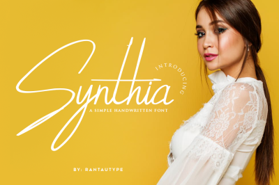 Synthia Handwritten Font