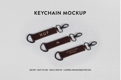 Keychain Mockup