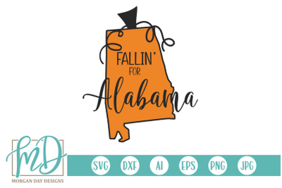 Fallin&#039; For Alabama SVG