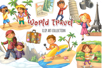 World Travel Clip Art Collection