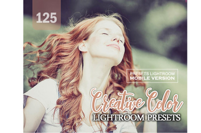 125 Creative Color Pro Lightroom Mobile Presets