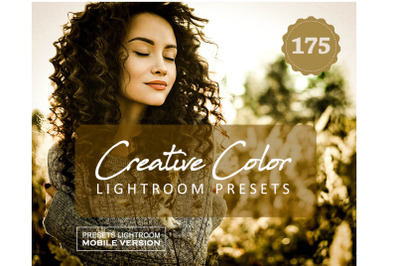 175 Creative Color Pro Lightroom Mobile Presets