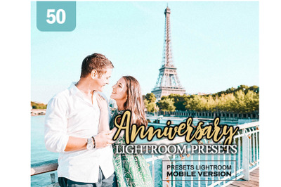 50 Anniversary Lightroom Mobile Presets