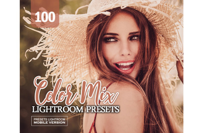 100 Color Mix Lightroom Mobile Presets