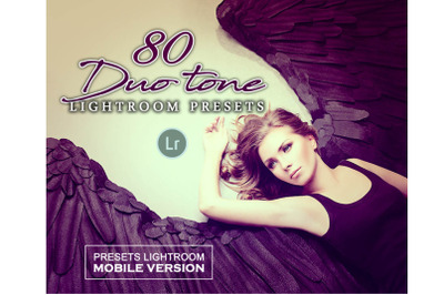 80 Duotone Lightroom Mobile Presets