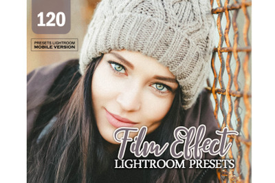 120 Film Effect Lightroom Mobile Presets