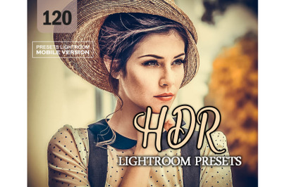 120 HDR Lightroom Mobile Presets