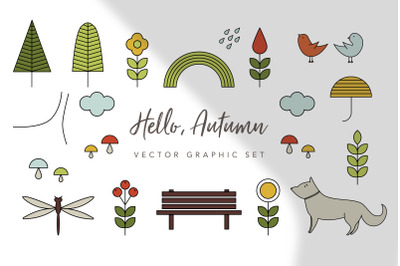 Hello Autumn Graphic Set