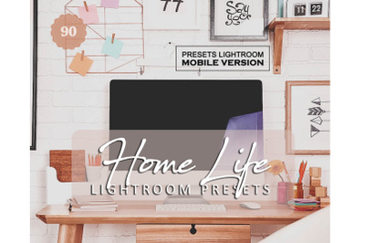 90 Home Life Lightroom Mobile Presets