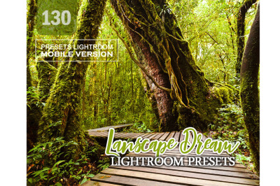 130 Lanscape Dream Lightroom Mobile Presets