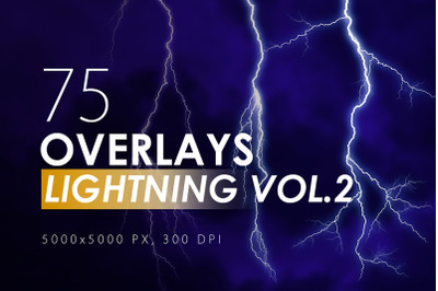 100 Lightning Overlays Vol. 2