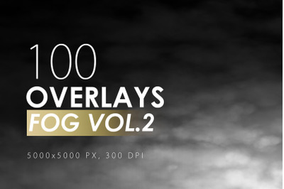 100 Fog Overlays Vol. 2