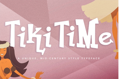 Tiki TIme Font Collection
