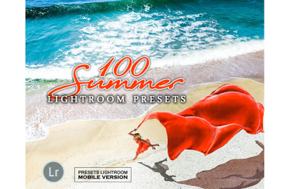 100 Summer Lightroom Mobile Presets