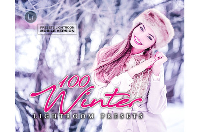 100 Winter Lightroom Mobile Presets