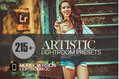 215+ Artistic Lightroom Mobile Presets