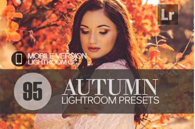 95 Autumn Lightroom Mobile Presets