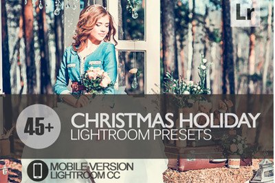 45&2B; Christmas Holiday Lightroom Mobile Presets