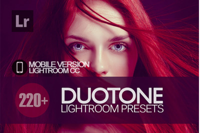 220 Duotone Lightroom Mobile Presets