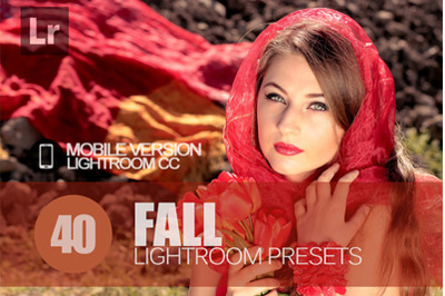 40 Fall Lightroom Mobile Presets