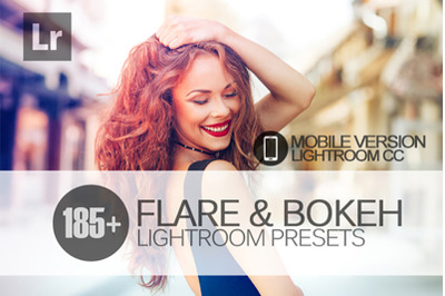 185+ Flare And Bokeh Lightroom Mobile Presets