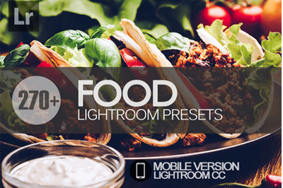 270+ Food Lightroom Mobile Presets