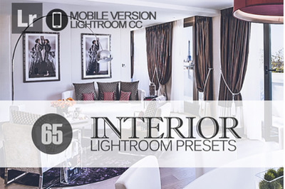 65 Interior Lightroom Mobile Presets