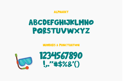 Beachday- Fun Display Font