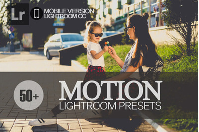 50&2B; Motion Lightroom Mobile Presets