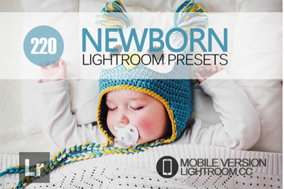 220 Newborn Lightroom Mobile Presets