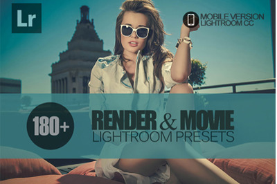 180&2B; Render and Movie Lightroom Mobile bundle &28;Presets for Lightroom M