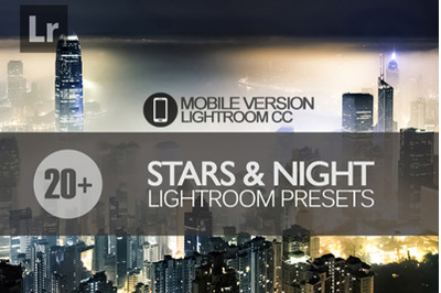 20&2B; Stars and Night Sky Lightroom Mobile Presets