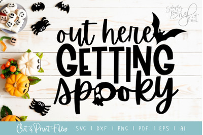 Getting Spooky - DXF/SVG/PNG/PDF Cut &amp; Print Files